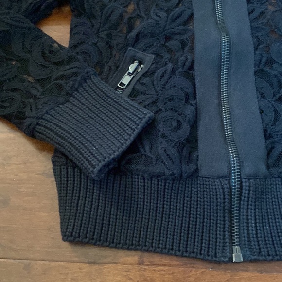 Free People Lace Bomber Jacket - Picture 7 of 16